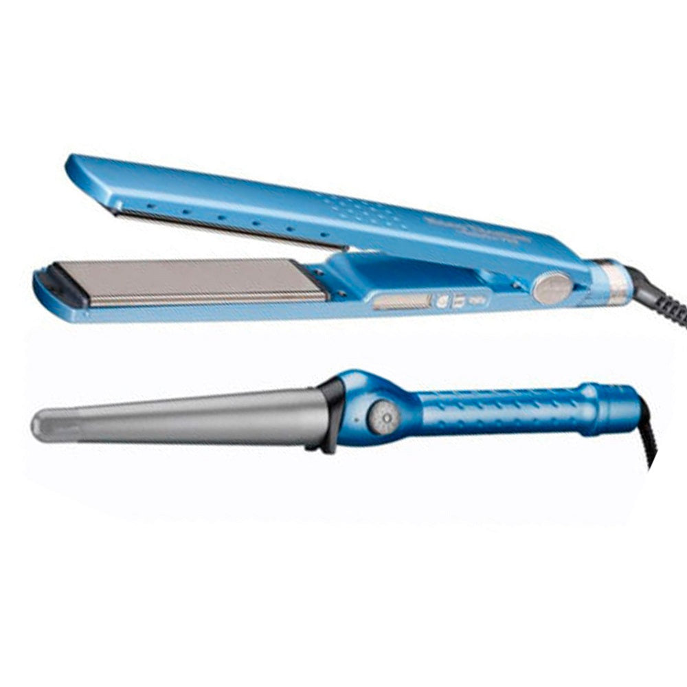 Combo Plancha Digital Ref.2091  1 ¼" + Pinza 1 ¼” Nano Titanium Babyliss Pro