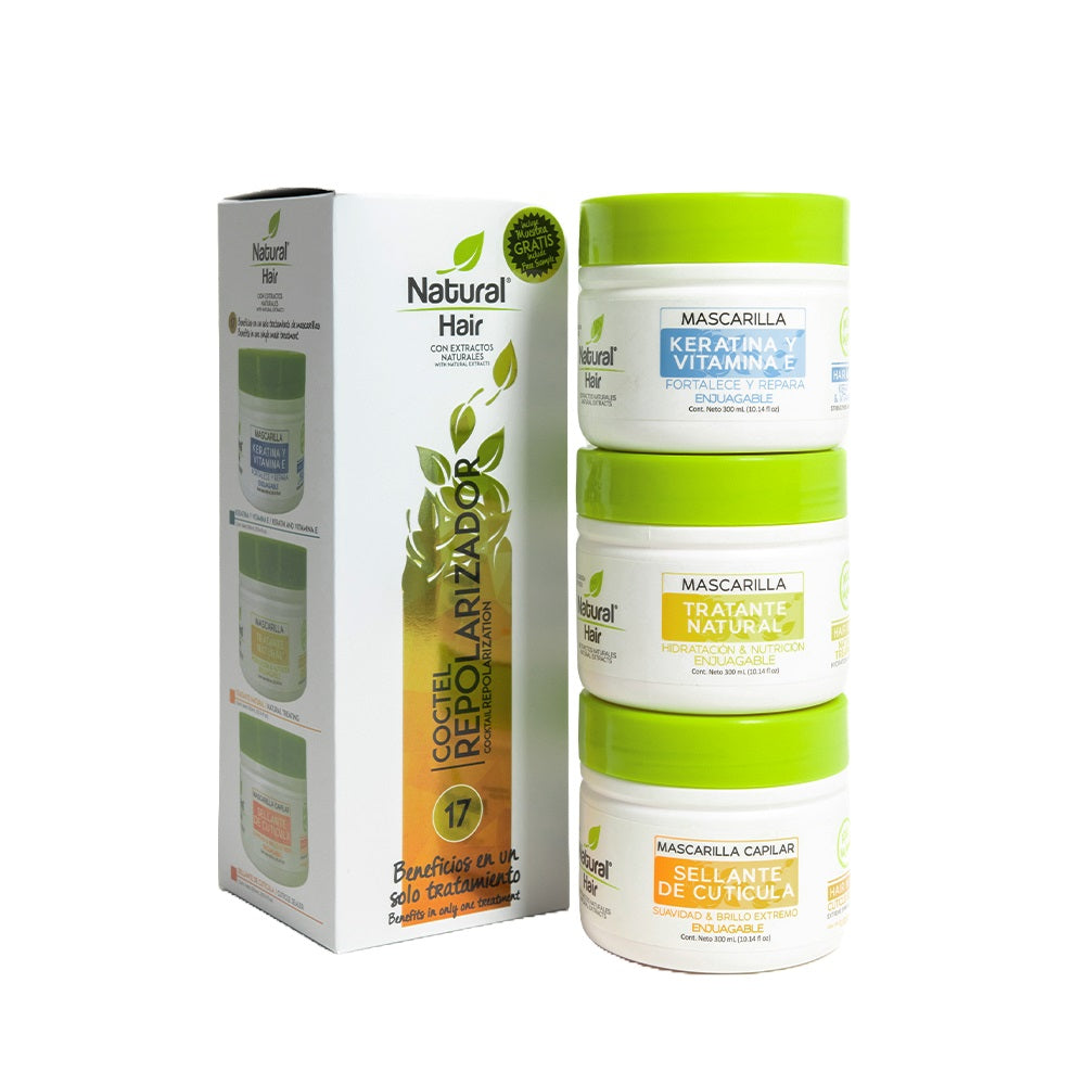 Kit Cóctel Repolarización Natural Hair Naprolab