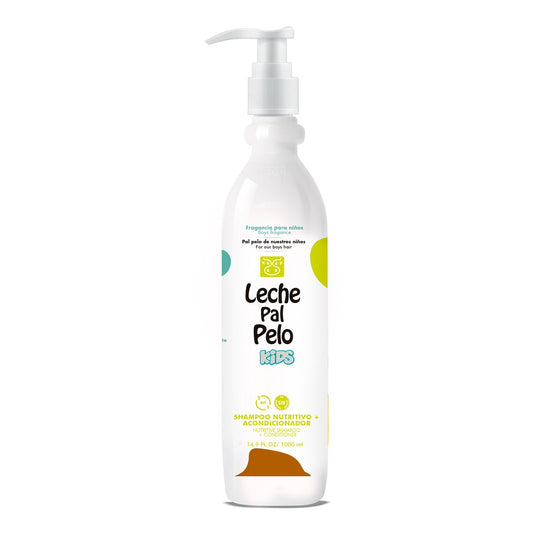 Shampoo Nutritivo + Acondicionador Kids Leche Pal Pelo X 1000 mL