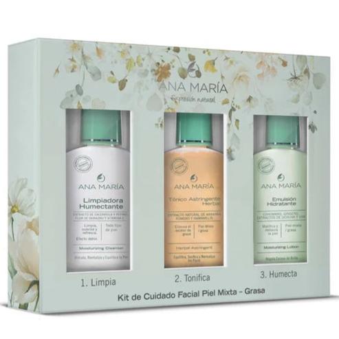 Kits De Cuidado Facial Piel Mixta Grasa Ana Maria X 45 G