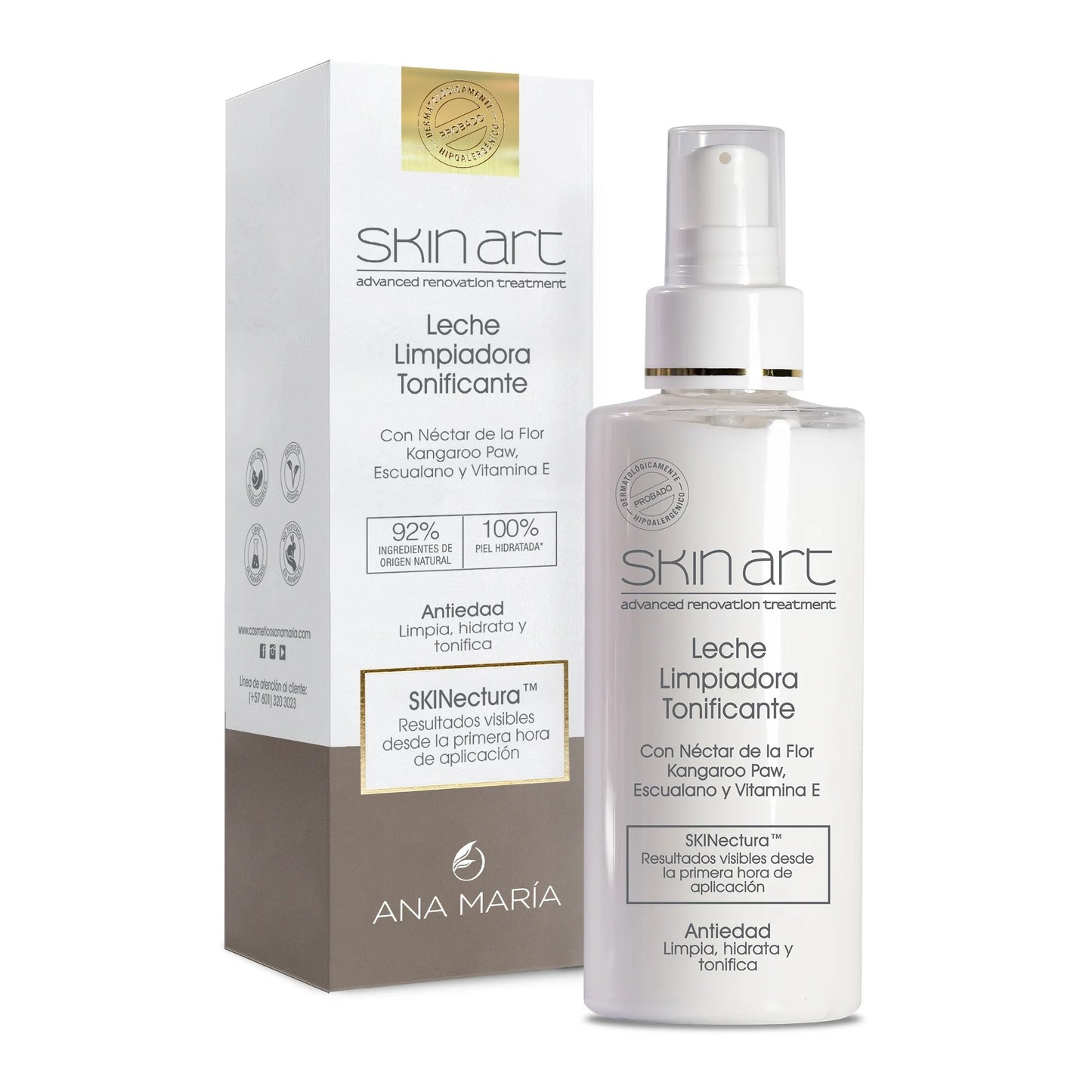 Leche Limpiadora Tonificante Skin Art Ana Maria X 165 mL