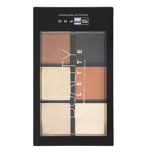 Sexteto Sombras Duallity Palette Sp Pro X 18 G