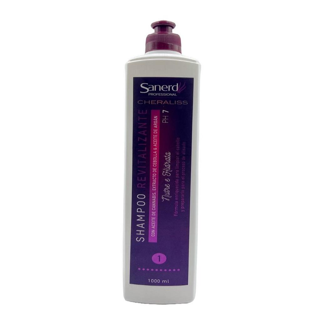 Shampoo Revitalizante Cheraliss Paso 1 Sanerd X 1000 mL