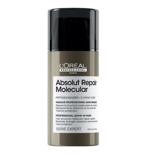 Termo Protector Absolut Repair Molecular Leave-In Mask L'oreal Professionnel X 100 mL