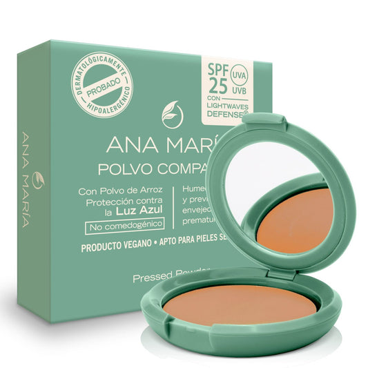 Polvo Compacto SPF 25 Ana María X 15 G