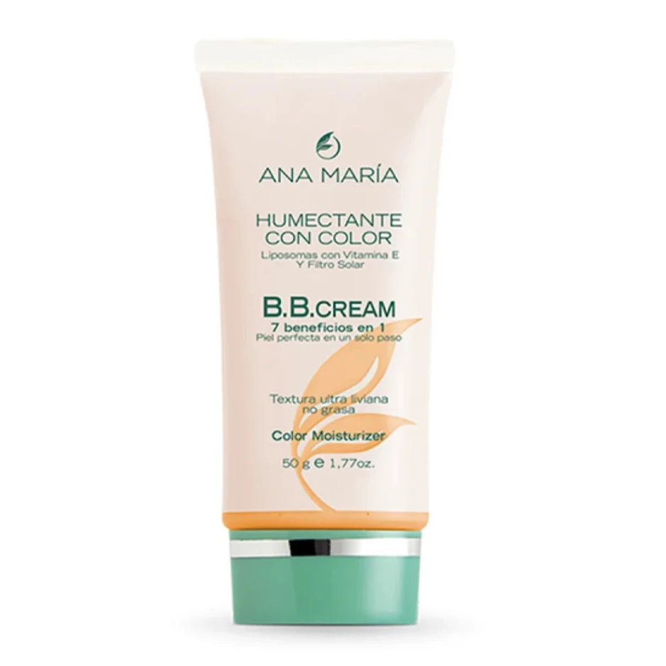 Humectante con Color BB Cream Ana María X 50 G