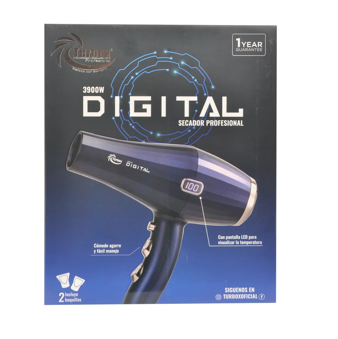 Secador Profesional Digital Dryer Turbox